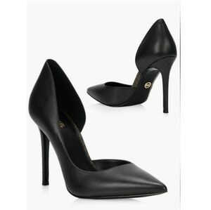Michael Kots Dorsey Keke Black Stiletto Heels